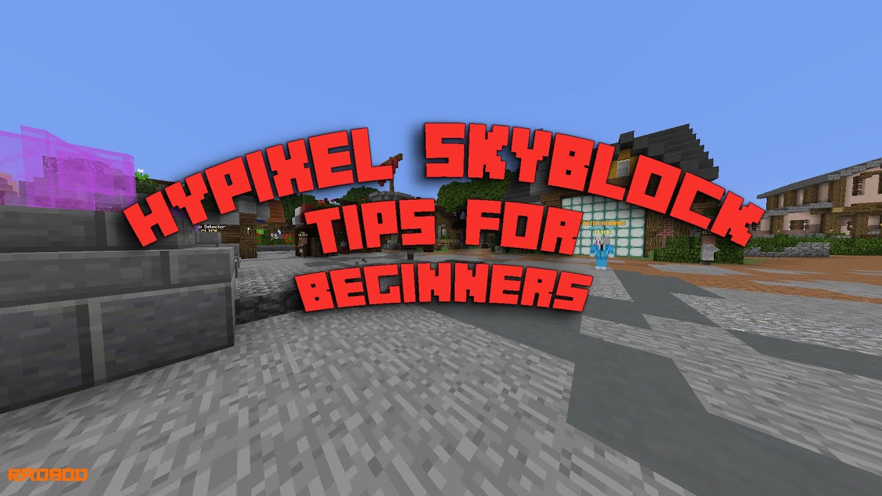 hypixel skyblock starter guide